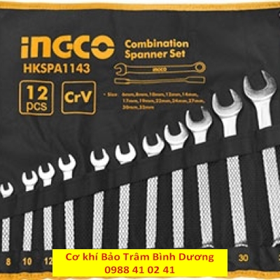 Bộ cờ lê kết hợp 12 chiếc HKSPA1143