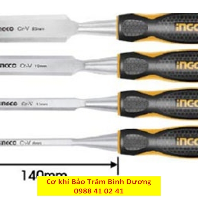 Bộ 4 đục gỗ cầm tay đầu dẹp HKTWC0401