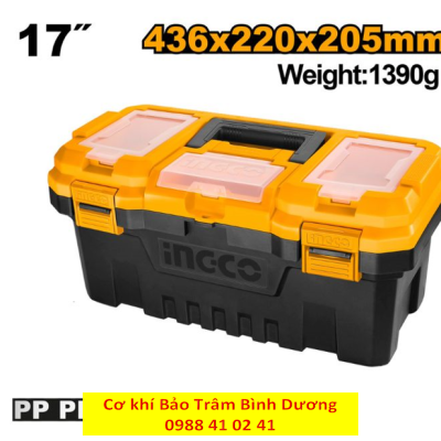 Hộp đựng công cụ khóa nhựa 17” INGCO PBX1701