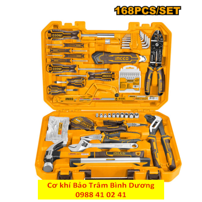 Bộ dụng cụ 168 chi tiết cao cấp INGCO HKTHP21681