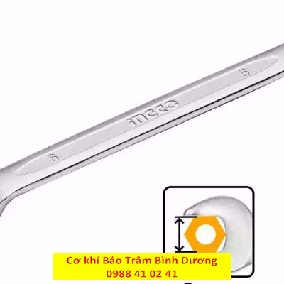 Cờ lê vòng miệng 6mm HCSPA061