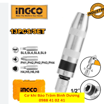 Tua vít đóng 13 chi tiết HIDS1301