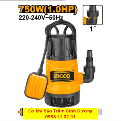 INGCO22_Máy bơm chìm nước thải SPD7508