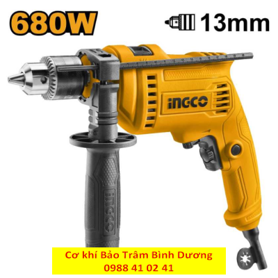 Máy khoan búa 680W 13mm ID6808