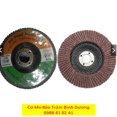 Đá nhám xếp Hophat kích thước 100 x 16mm độ hạt A40 / A60 / A80 dùng cho việc mài nhẵn, chà nhám, đánh bóng
