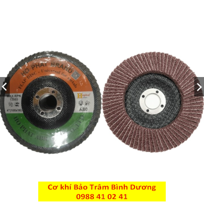 Đá nhám xếp Hophat kích thước 100 x 16mm độ hạt A40 / A60 / A80 dùng cho việc mài nhẵn, chà nhám, đánh bóng