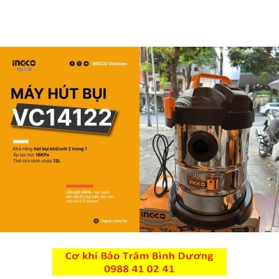 INGCO23_Máy hút bụi VC14122