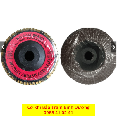 Đá nhám xếp Hophat kích thước 100 x 16mm độ hạt A40 / A60 / A80 dùng cho việc mài nhẵn, chà nhám, đánh bóng