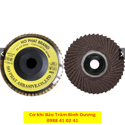 Đá nhám xếp Hophat kích thước 100 x 16mm độ hạt A40 / A60 / A80 dùng cho việc mài nhẵn, chà nhám, đánh bóng
