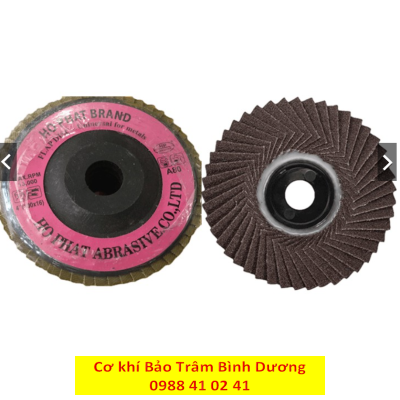 Đá nhám xếp Hophat kích thước 100 x 16mm độ hạt A40 / A60 / A80 dùng cho việc mài nhẵn, chà nhám, đánh bóng