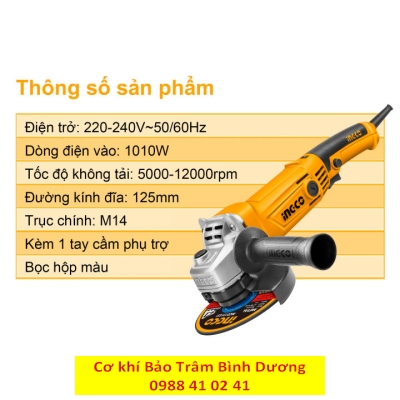 Máy mài góc AG10108-5
