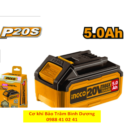 INGCO24_Bộ pin Lithium-Ion 5.0Ah FBLI20031