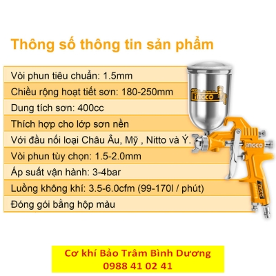Dụng cụ phun sơn ASG4042