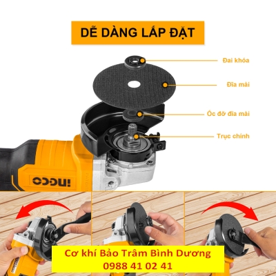 Máy mài góc dùng pin CAGLI201008
