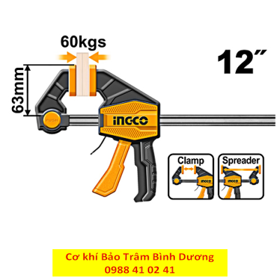 Kẹp tháo lắp nhanh HQBC01602