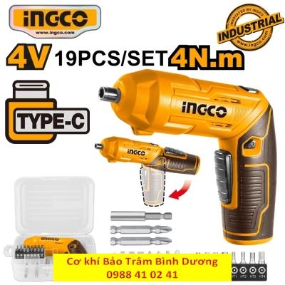 INGCO24_Máy bắn vít mini dùng pin CSDLI0442