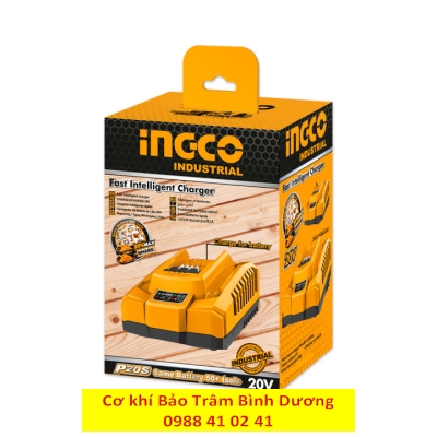 INGCO22_Đế sạc nhanh pin 20V FCLI20411