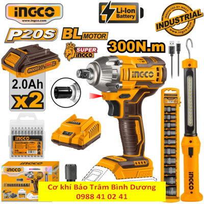INGCO23_Combo máy siết buloong COSLI23011