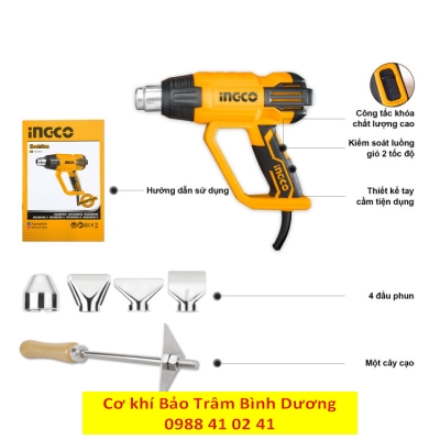 INGCO_Máy thổi nhiệt HG200028