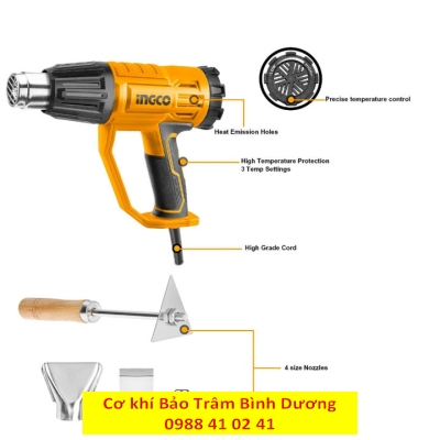 INGCO23_Máy thổi nhiệt HG200047