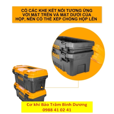 Hộp đựng công cụ khóa nhựa 17” INGCO PBX1701