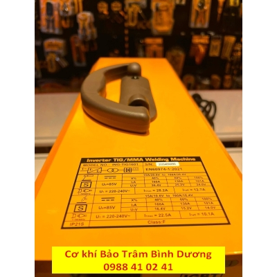 Máy hàn TIG hàn điện tử 160A ING-TIG1601 hàn TIG tích hợp hàn que MMA 15-160A que hàn 1.6-4.0mm