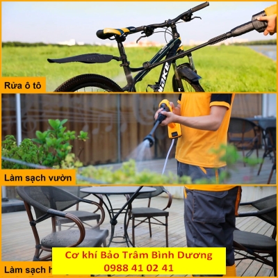 Máy rửa xe dùng pin CPWLI2008