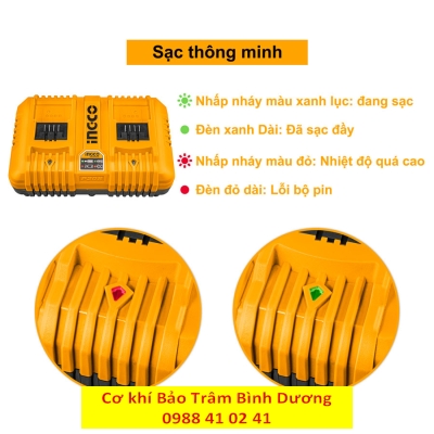 Đế sạc pin đôi FCLI2024