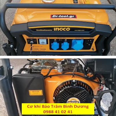 INGCO22_Máy phát điện dùng xăng GE75006
