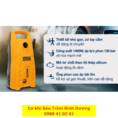 INGCO_Máy xịt rửa HPWR14008