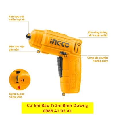 Máy Siết vít dùng pin Lithium 4V CSDLI0402