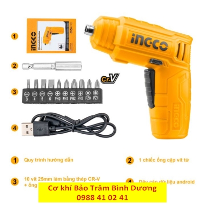 Máy Siết vít dùng pin Lithium 4V CSDLI0402