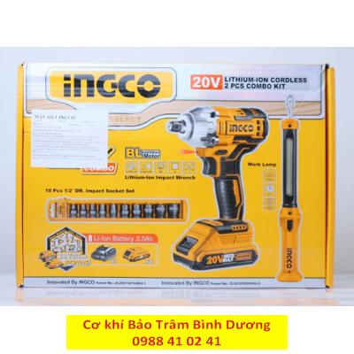 INGCO23_Combo máy siết buloong COSLI23011