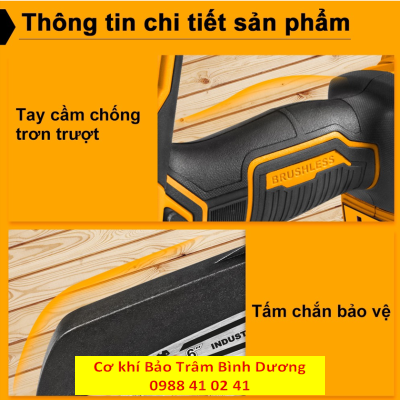 INGCO23_Máy cưa xích mini dùng pin CGSLI2068