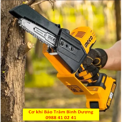 INGCO23_Máy cưa xích mini dùng pin CGSLI2068