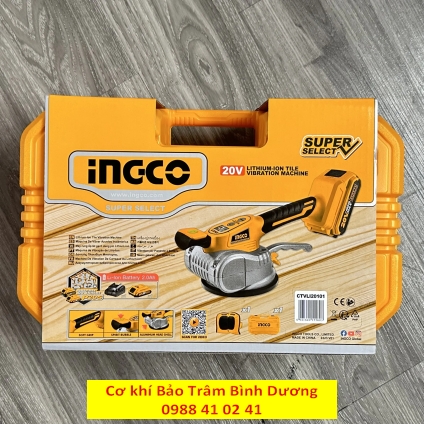 INGCO23_Máy hít gạch dùng pin CTVLI20101
