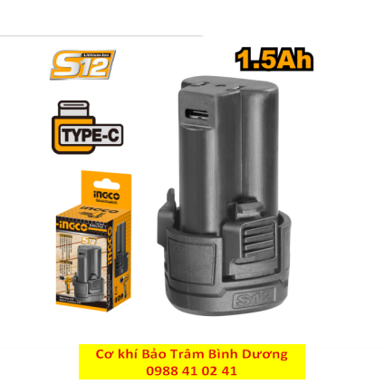 INGCO24_Bộ pin Lithium-Ion FBLI12153