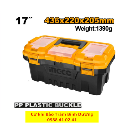 Hộp đựng công cụ khóa nhựa 17” INGCO PBX1701