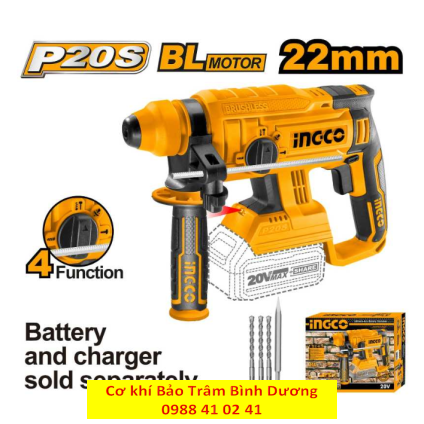 INGCO23_Máy khoan bê tông dùng pin CRHLI202882