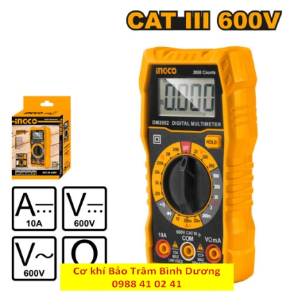 Đồng hồ đo điện vạn năng DM2002