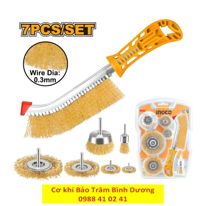 Bộ bàn chải sắt 7 món WB10071