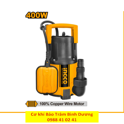 INGCO22_Máy bơm chìm nước sạch SPC4001